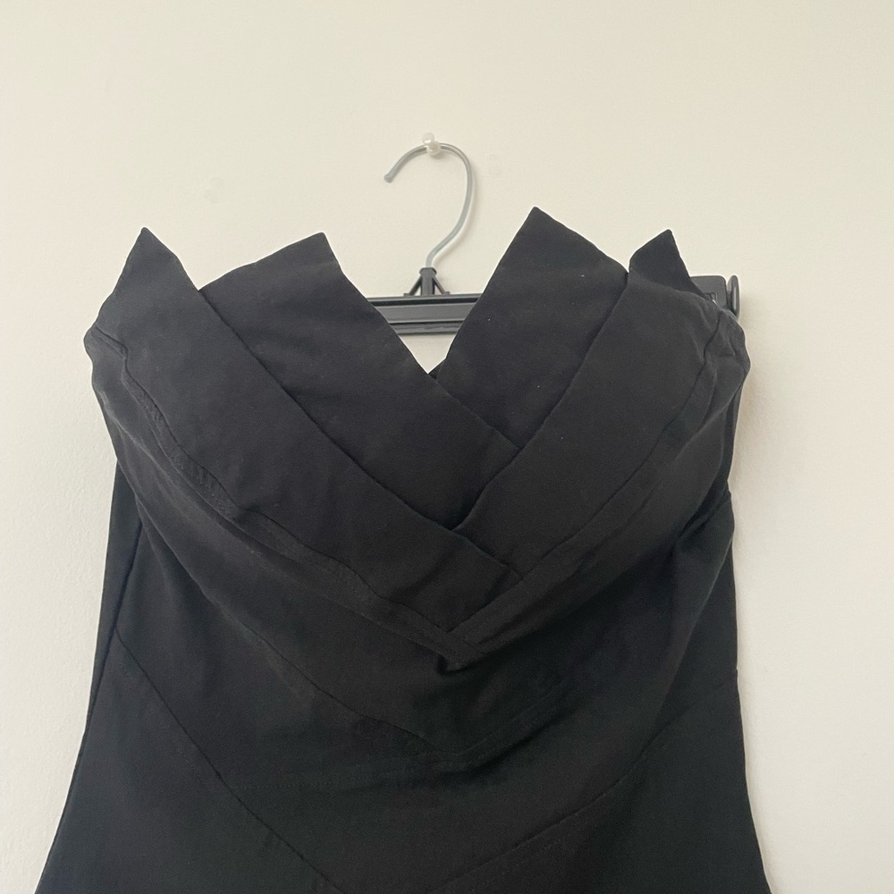 Black Strapless Dress (S)